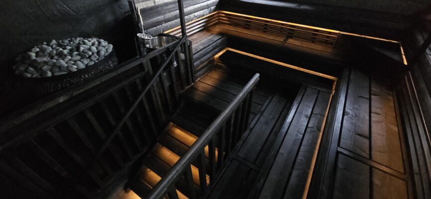 Creative sauna lighting Creative sauna lighting