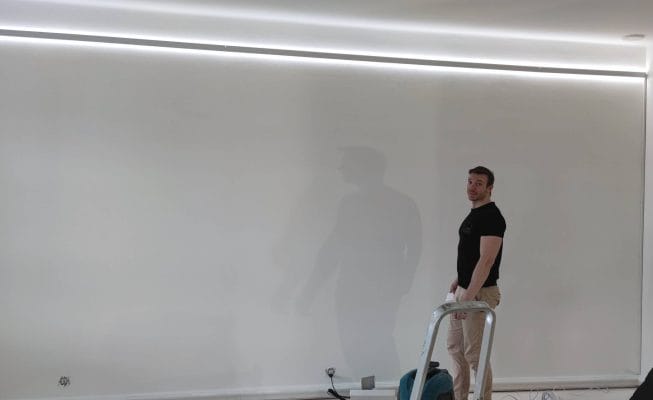 How to install indirect LED strip lighting How to install indirect LED strip lighting