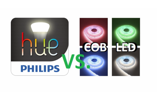 Philips HUE vs. COB led strip lights Philips HUE vs. COB led strip lights