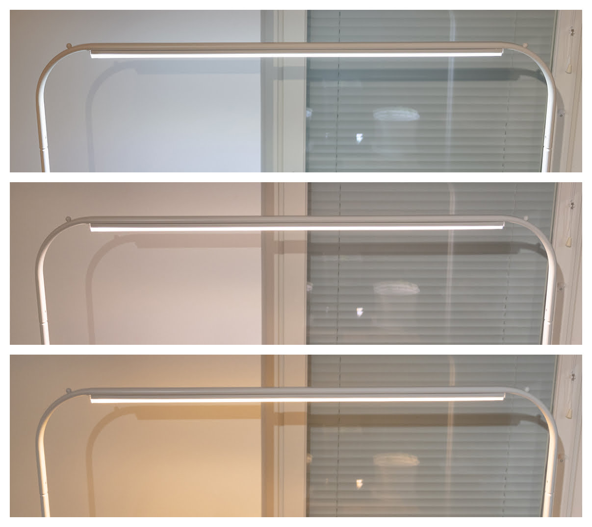 Collage of light shades 3 - LedStore led-kasvivalaistus, eri värilämpötilat