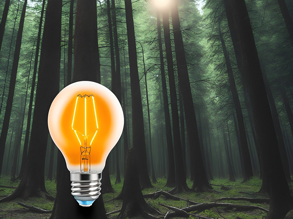 Internet asks about led lamp in the forest