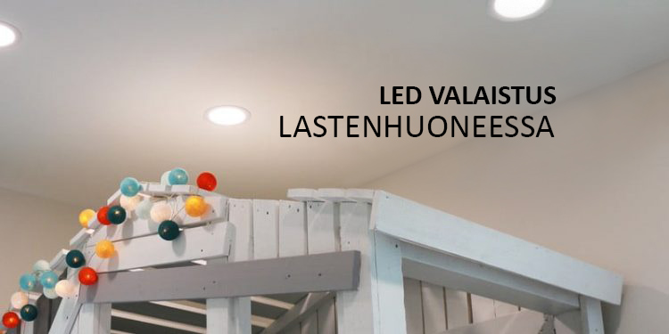 Led lighting in children's room