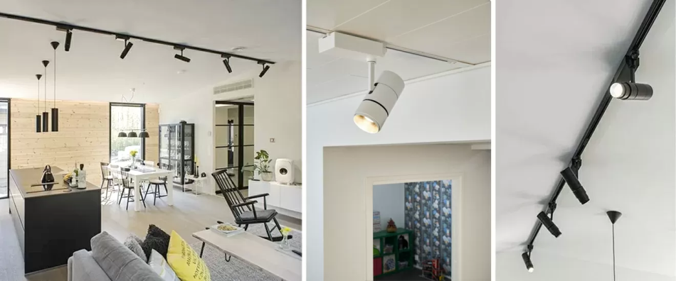 Build practical and expressive lighting with LED track lighting.