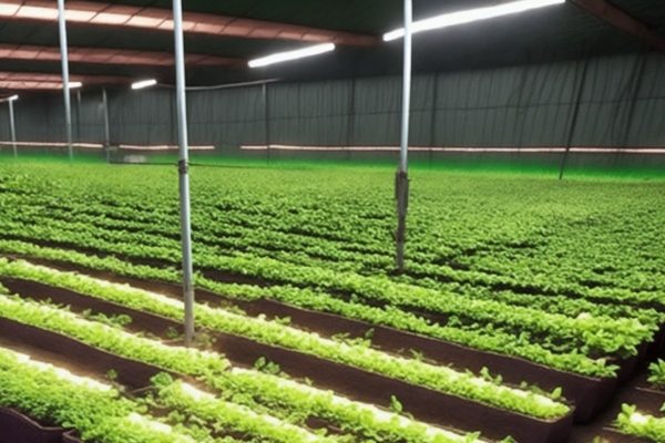 Use of LED lights for indoor growing