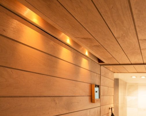 Sauna lighting design