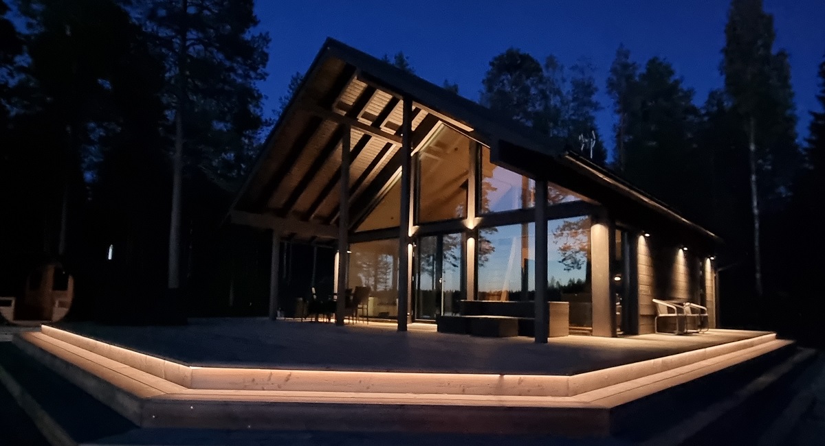 Outdoor lighting design makes a big impact