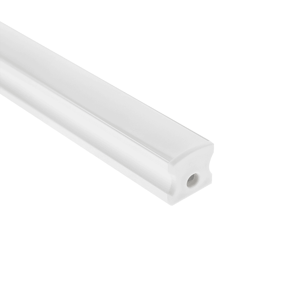 LedStore's white aluminium profile for surface mounting